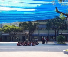 Lưới Che Nắng Sân Trường