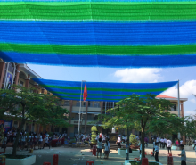 Lưới Che Đa Sắc Màu Trường Học